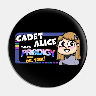 Cadet Alice Talks Prodigy Pin