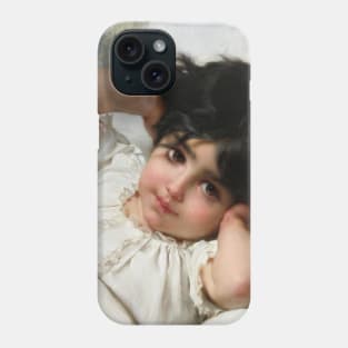 Portrait Of Marie-Louise by Emile Munier Phone Case