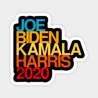 Biden Harris Presidential Political 2020 Tank Top Magnet