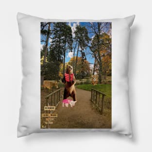 100 acre wood Pillow