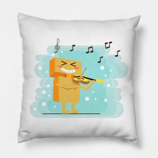 music violin instrument Pillow