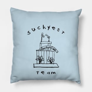 Suckyest Team Pillow