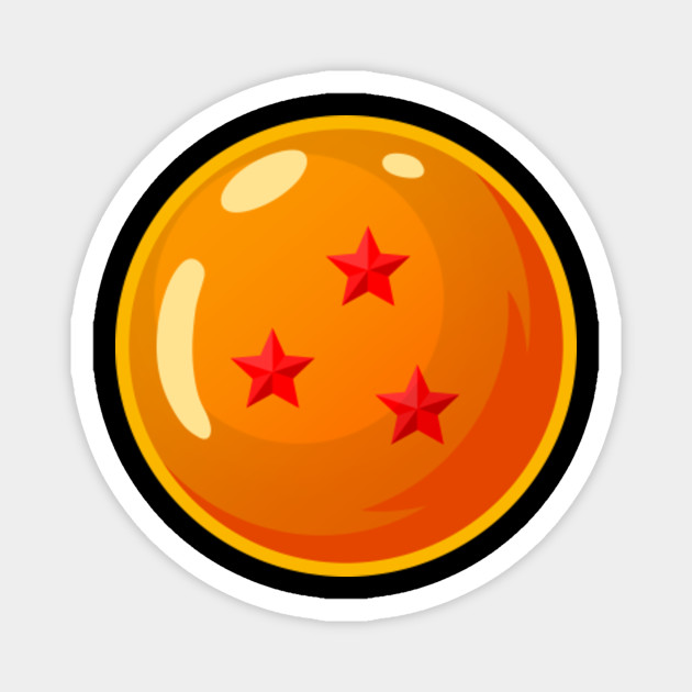 3 Star Dragonball Pocket Dbz Dragonball Magnet Teepublic