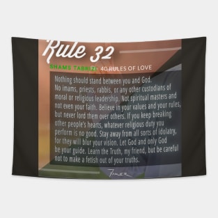 40 RULES OF LOVE - 32 Tapestry