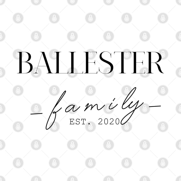 Ballester Family EST. 2020, Surname, Ballester by ProvidenciaryArtist