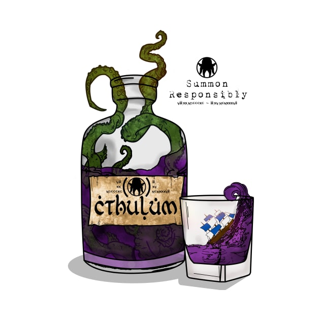 Cthulum: The Rum of Lovecraft by KnavishApparel