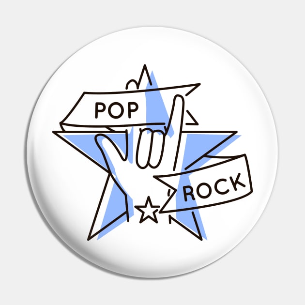 Rock Star Pin by Urban_Vintage