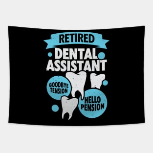 Retired Dental Assistant Retirement Gift Tapestry