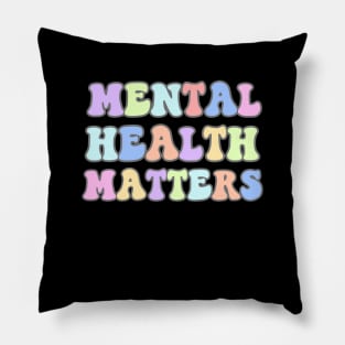 Mental Health Matters Mental Health Awareness Pillow
