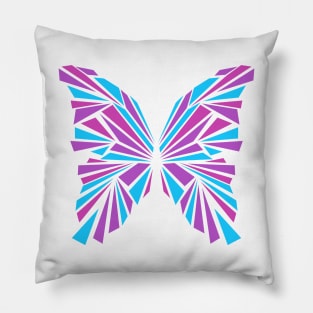 Vibrant Butterfly Pillow