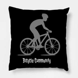 Bicycle Community Pillow