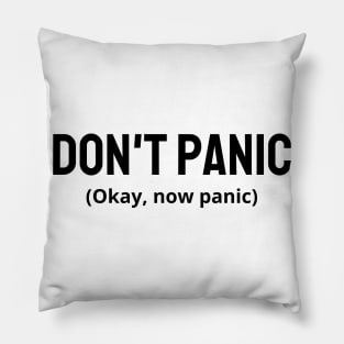 Don't panic Pillow