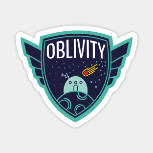 Oblivity colour logo Magnet