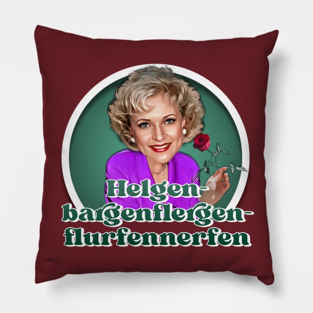 Golden Girls - Rose Nylund Pillow by Zbornak Designs