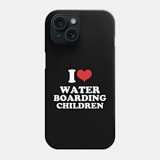 I Love Water Boarding Children Premium Phone Case