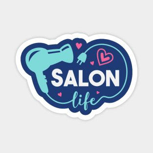 Cute Salon Life Hair Stylist Hairdresser Art Magnet