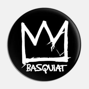 BASQUIAT White Crown Pin