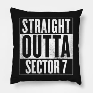 Straight Outta Sector 7 - Final Fantasy VII Pillow