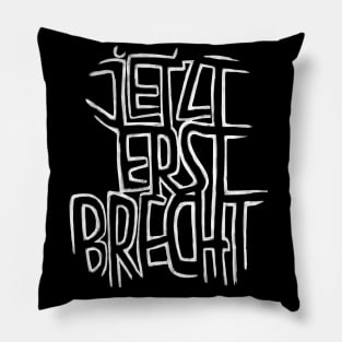 Bertolt Brecht, German Brecht Pun Pillow