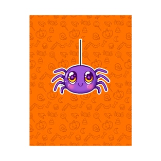 Cute little monster spider pattern T-Shirt