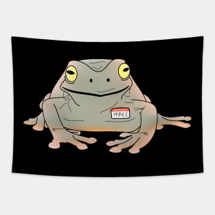 Frog - "Hello, my name is Prince" Tapestry