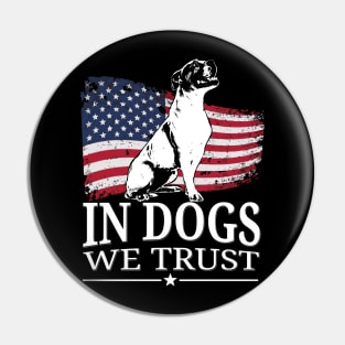 American Bulldog funny gift Shirt Pin