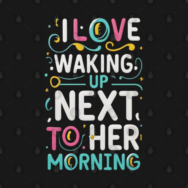 I love waking up next to her every morning by click2print