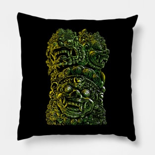 Mayan Statue Pillow