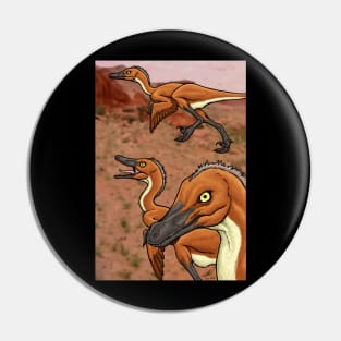 Velociraptor Pin