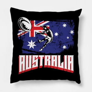 Australian Rugby Pillow