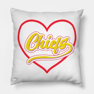 Chiefs Love Pillow