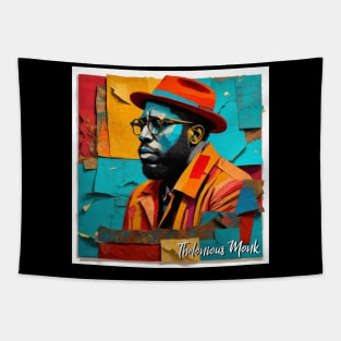 Thelonious Monk // Paper Art Tapestry