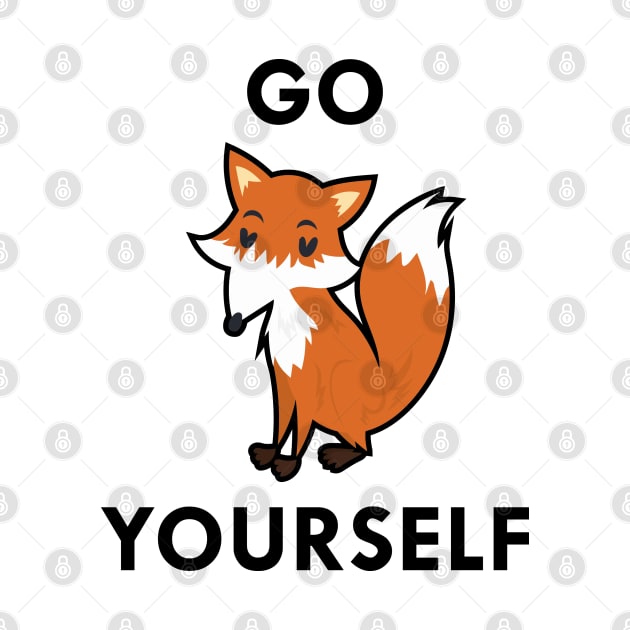 Go Fox Yourself by VectorPlanet