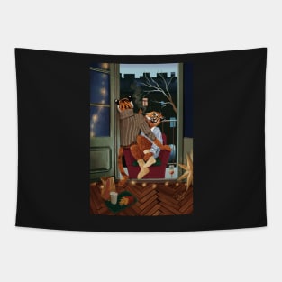 Winter breakfast Tapestry