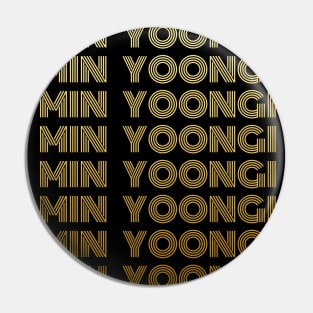 Min Yoongi - SUGA BTS Army Merchandise Pin