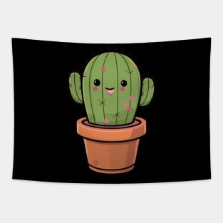 Tiny Cute Cactus Tapestry