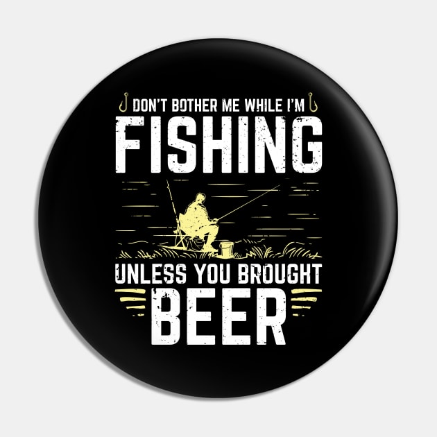 Funny Fishing Fish Fisherman Sport Bass Carp Gift Pin by Dolde08