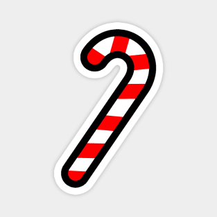 Christmas Candy Cane Stick - Minimal DM Magnet