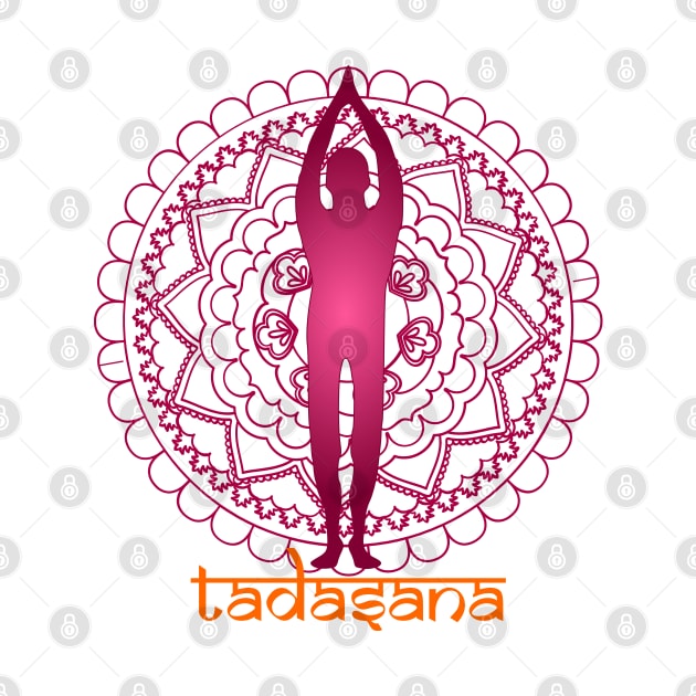 Tadasana Yoga Pose by Geoji 