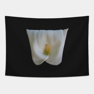 Square Shaped Calla Lily Flower Tapestry