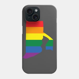 Rhode Island state LGBT Pride Phone Case