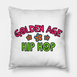 Golden Age Hiphop Pillow