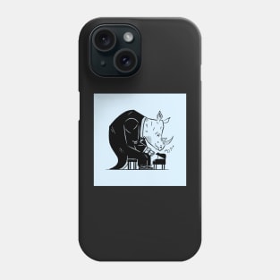 Rhinoceros Rhapsody Phone Case