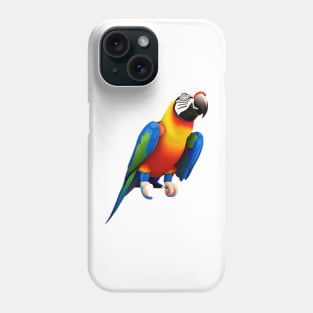 Beautiful colorful parrot Phone Case