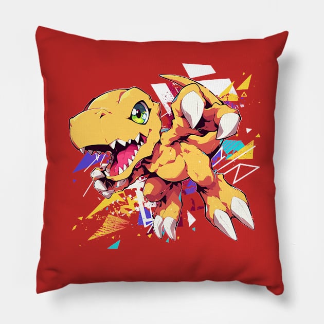 agumon Pillow by StevenBag