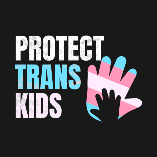 Protect Trans Kids Hands Holding T-Shirt