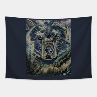 Black and Blue (Grizzley) Tapestry