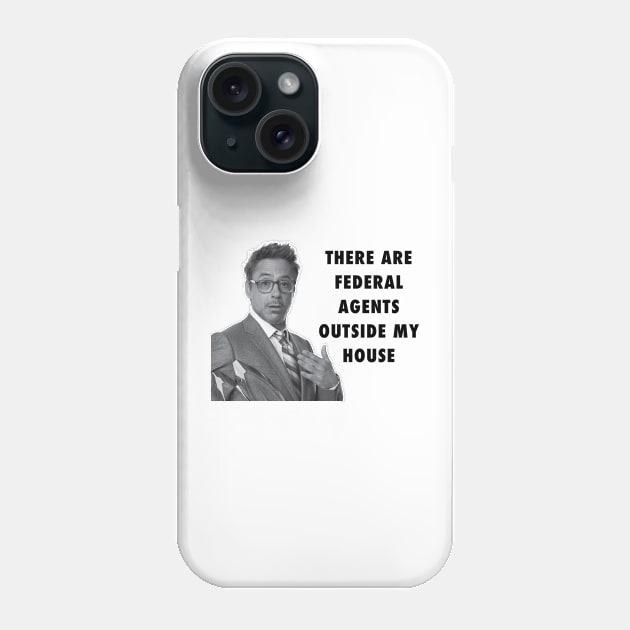 Federal Agents Phone Case by FleebMerch