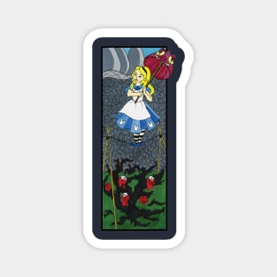 Alice in the Haunted Mansion Magnet