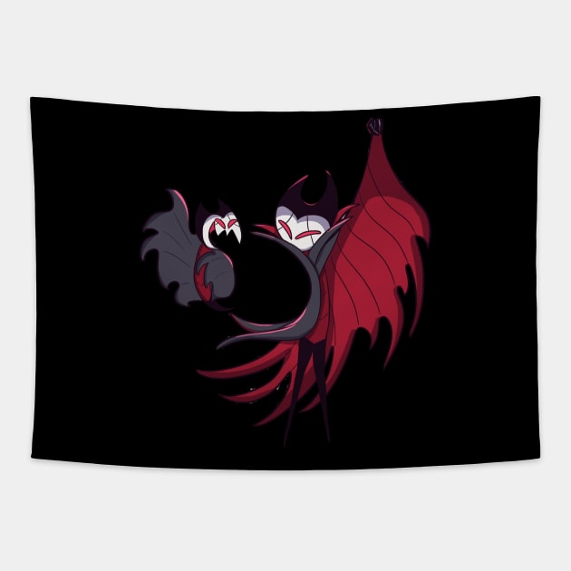 Grimm and Grimmchild Tapestry by zeann_art